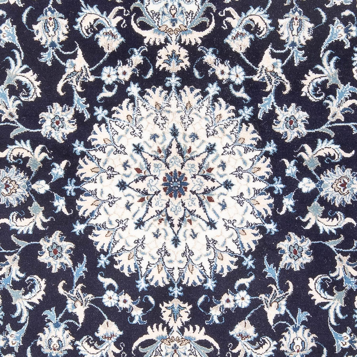 Perzisch tapijt - Nain - 249 x 166 cm - donkerblauw