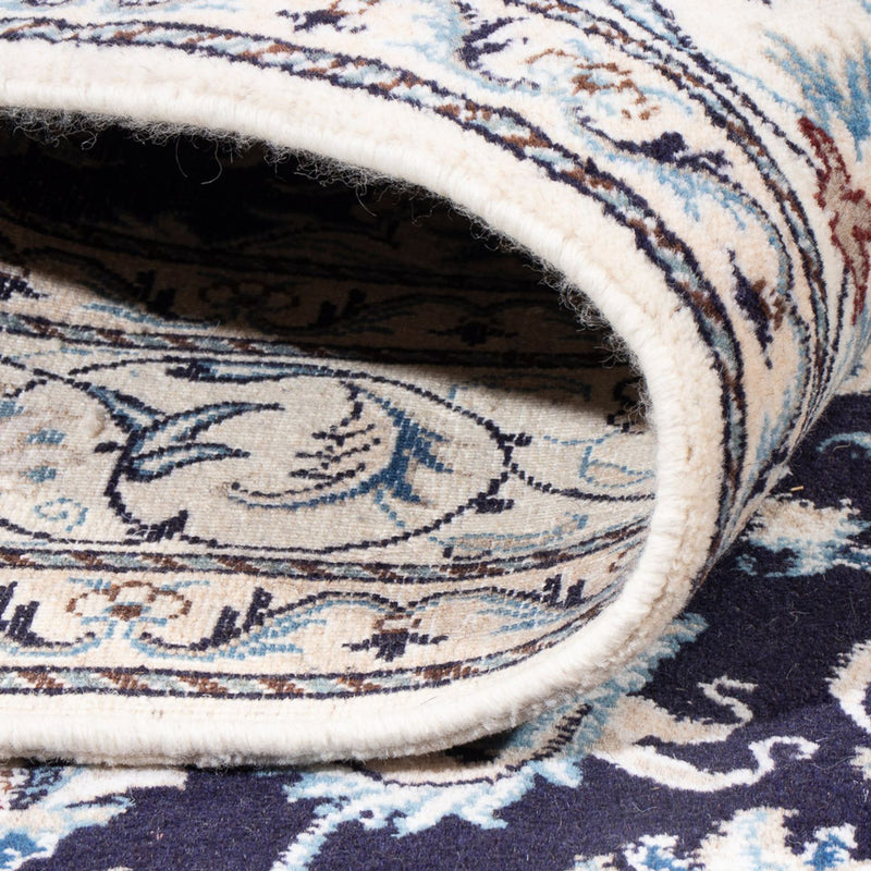 Perzisch tapijt - Nain - 249 x 166 cm - donkerblauw