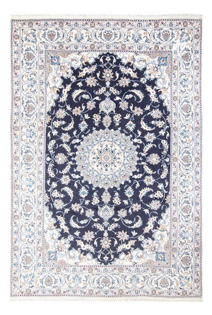 Perzisch tapijt - Nain - 295 x 203 cm - donkerblauw