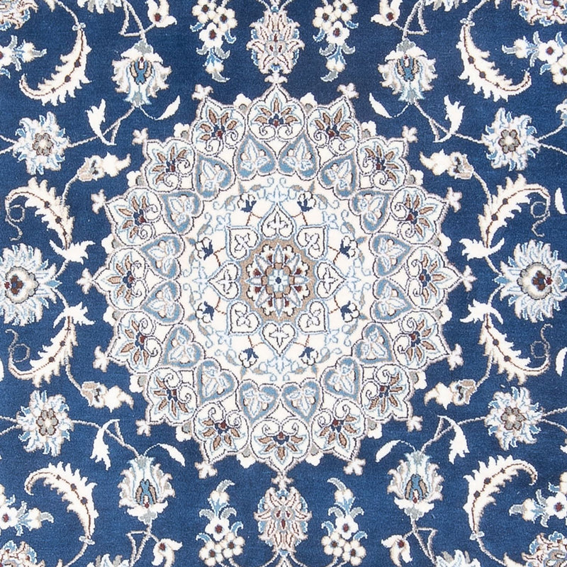 Perzisch tapijt - Nain - 287 x 192 cm - blauw