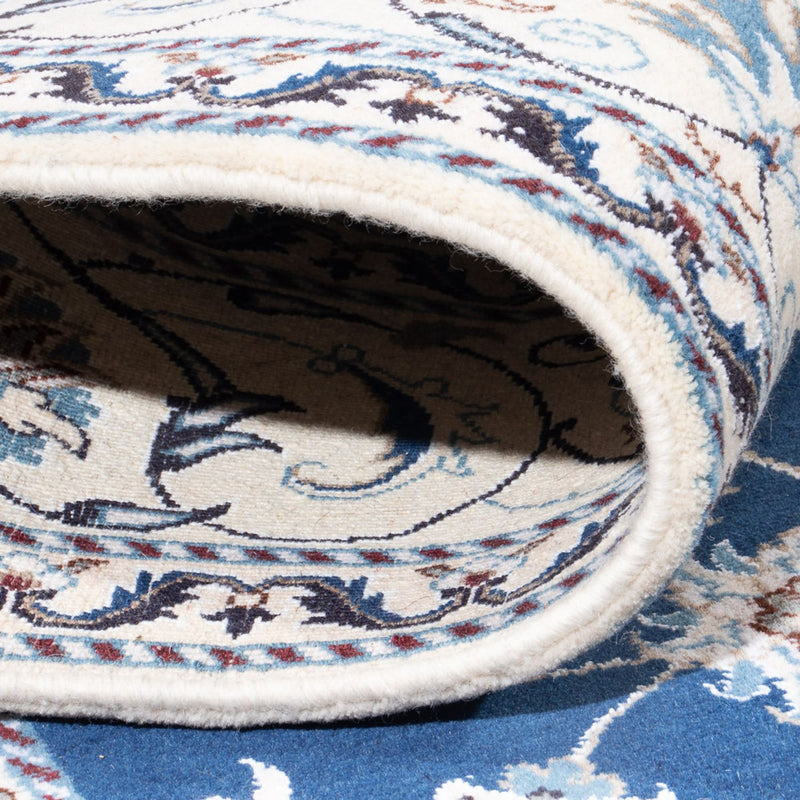 Perzisch tapijt - Nain - 287 x 192 cm - blauw