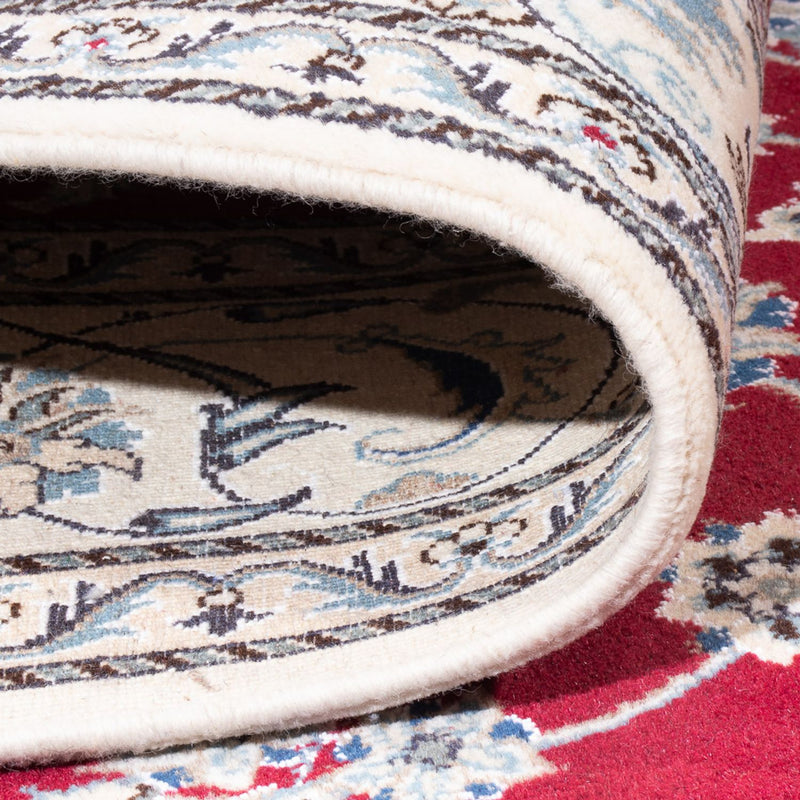 Perzisch tapijt - Nain - 294 x 193 cm - rood