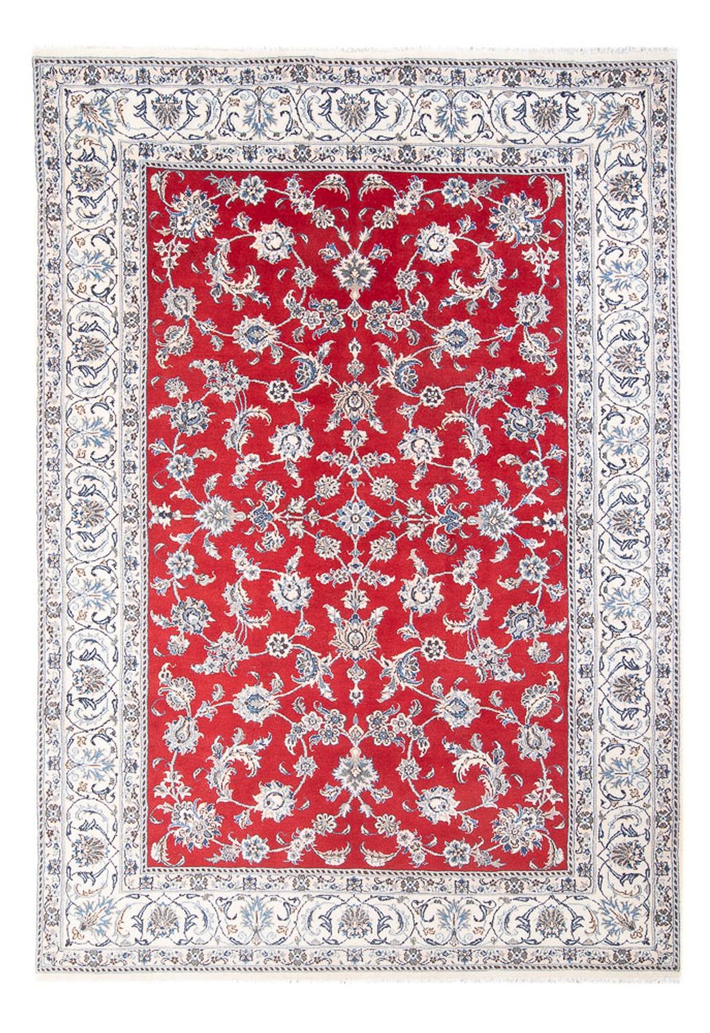 Perzisch tapijt - Nain - 290 x 195 cm - rood