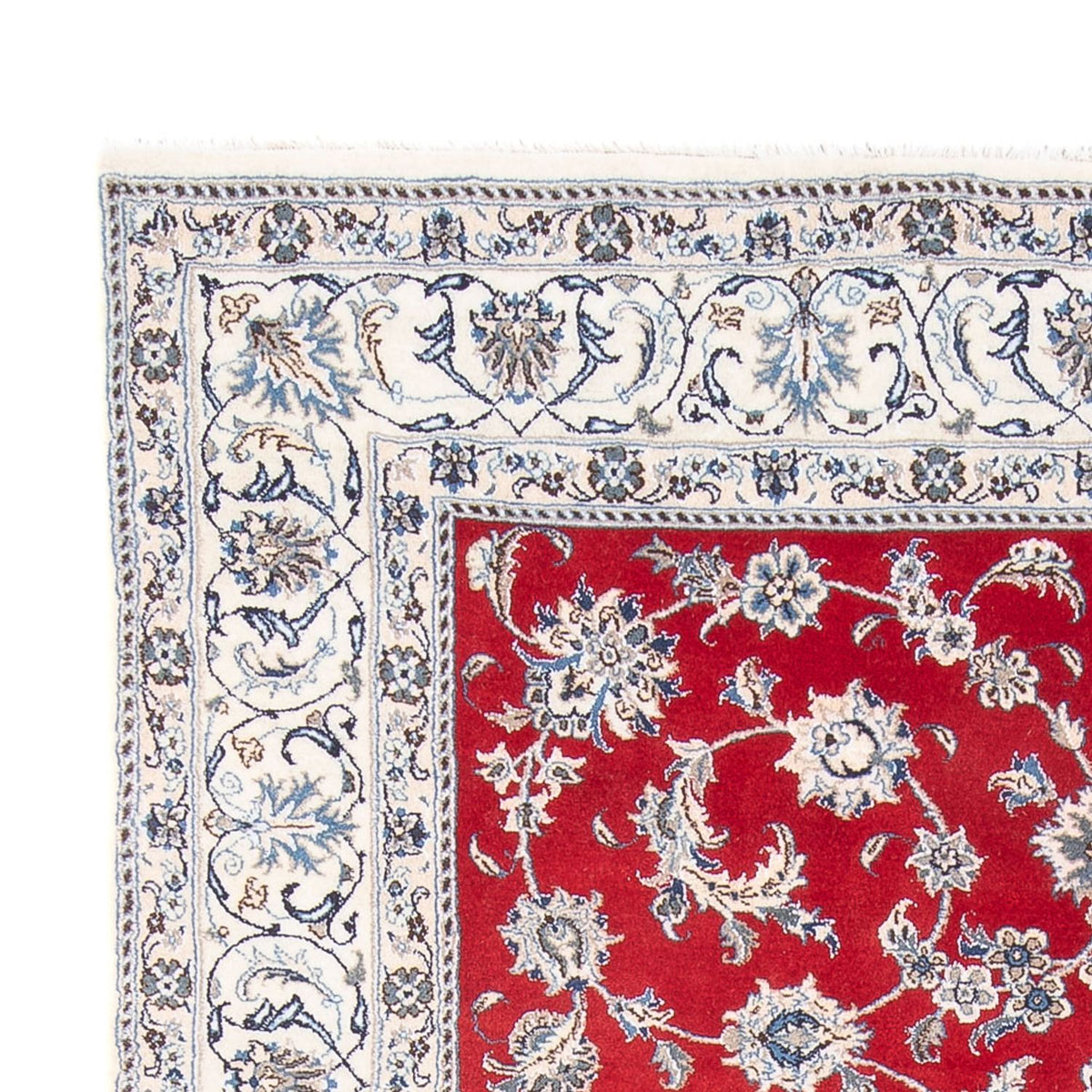 Perzisch tapijt - Nain - 290 x 195 cm - rood