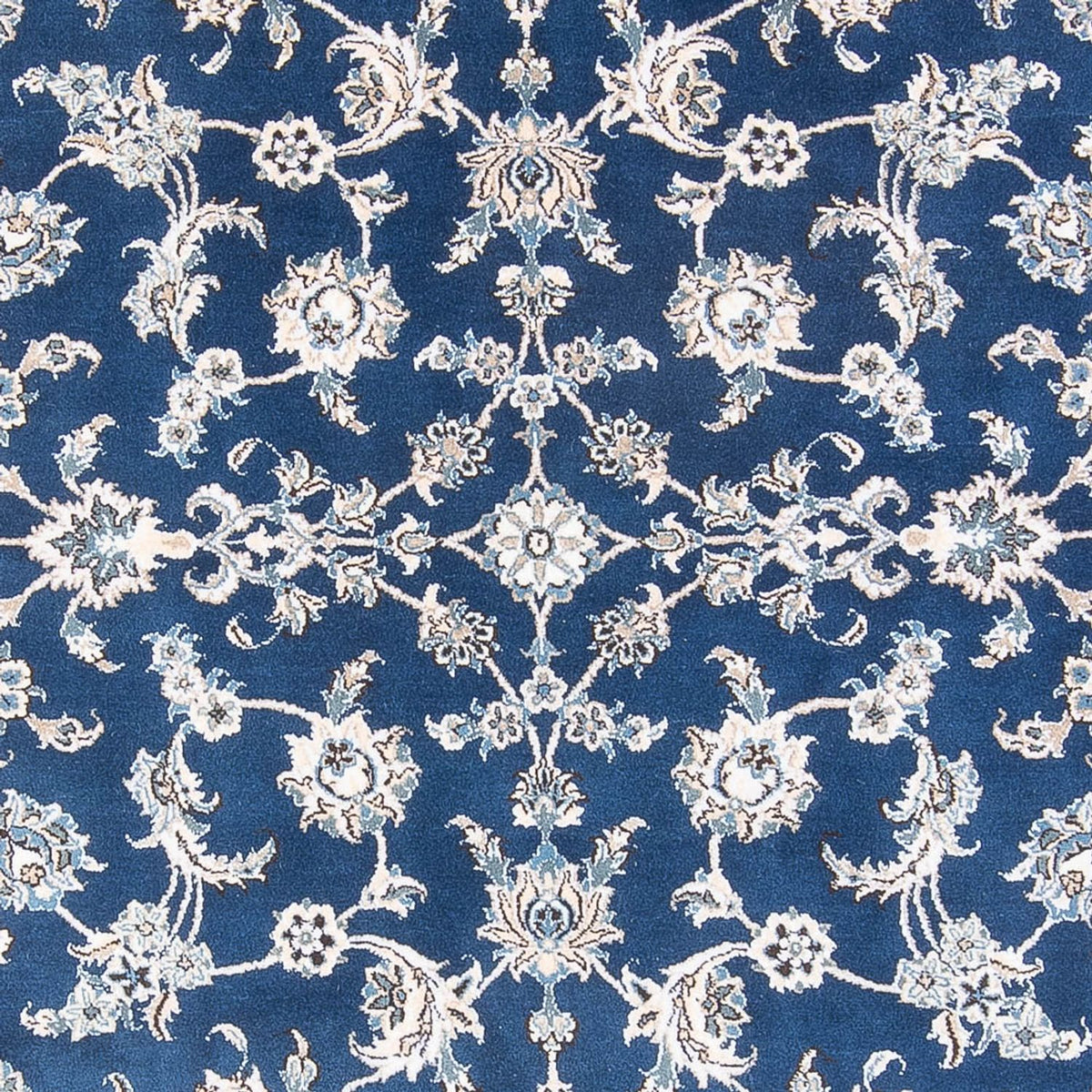 Perzisch tapijt - Nain - 291 x 194 cm - blauw