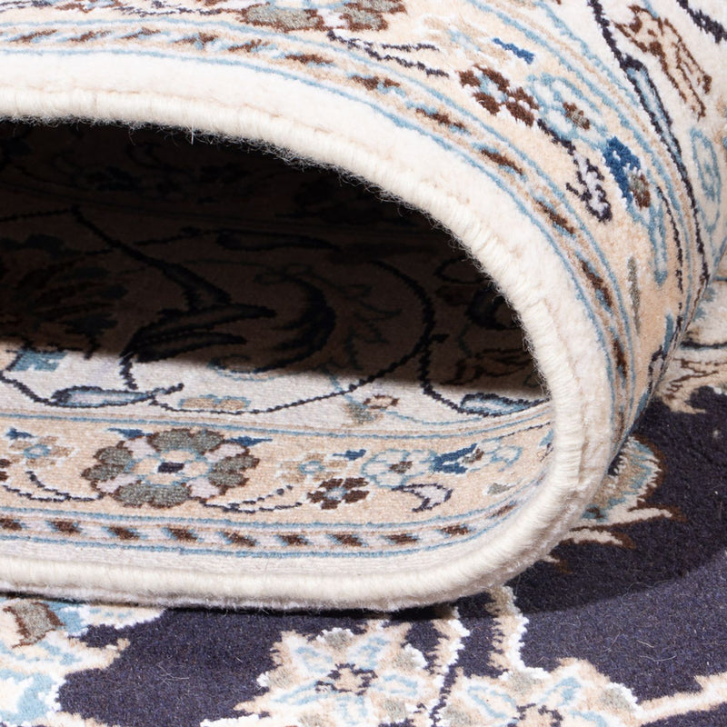 Perzisch tapijt - Nain - 304 x 193 cm - donkerblauw