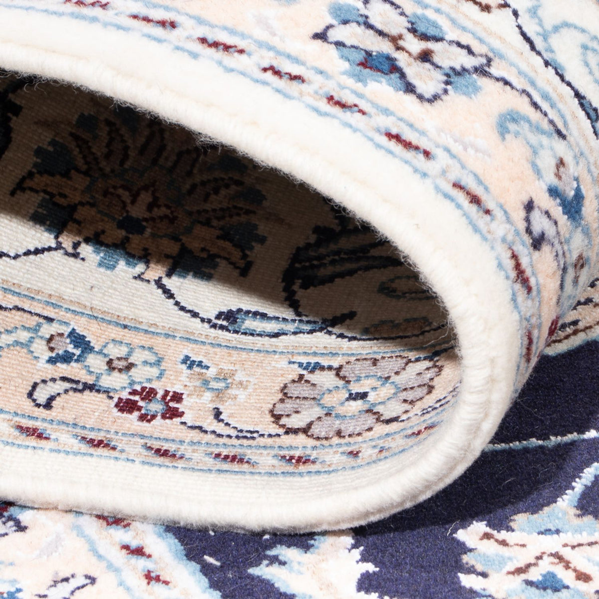 Perzisch tapijt - Nain - 298 x 195 cm - donkerblauw