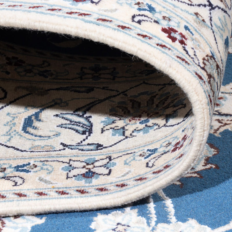 Perzisch tapijt - Nain - 296 x 196 cm - blauw