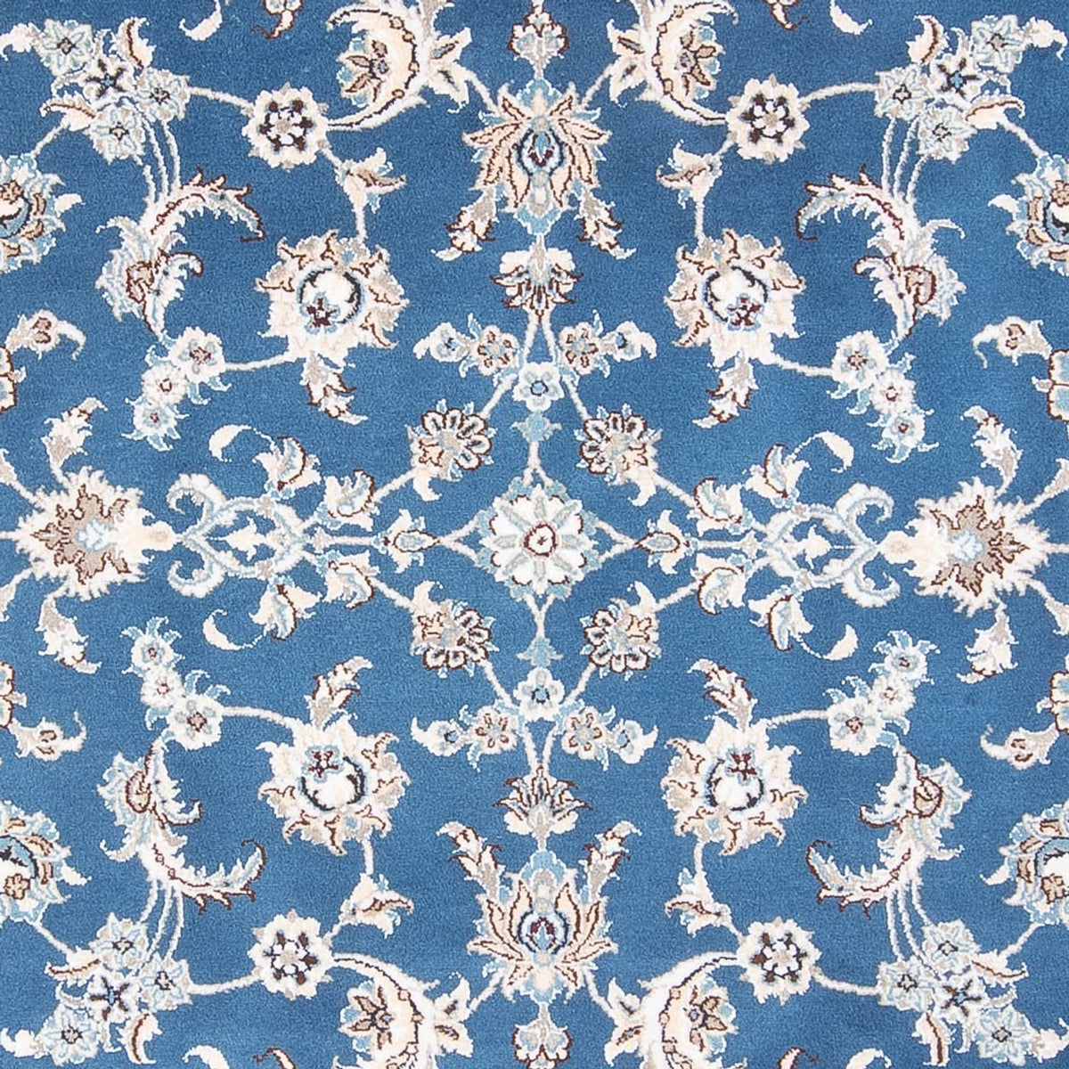 Perzisch tapijt - Nain - 294 x 196 cm - blauw