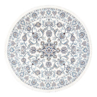 Perzisch tapijt - Nain rond  - 150 x 150 cm - crème