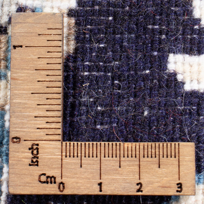 Perzisch tapijt - Nain - Koninklijk - 90 x 60 cm - donkerblauw