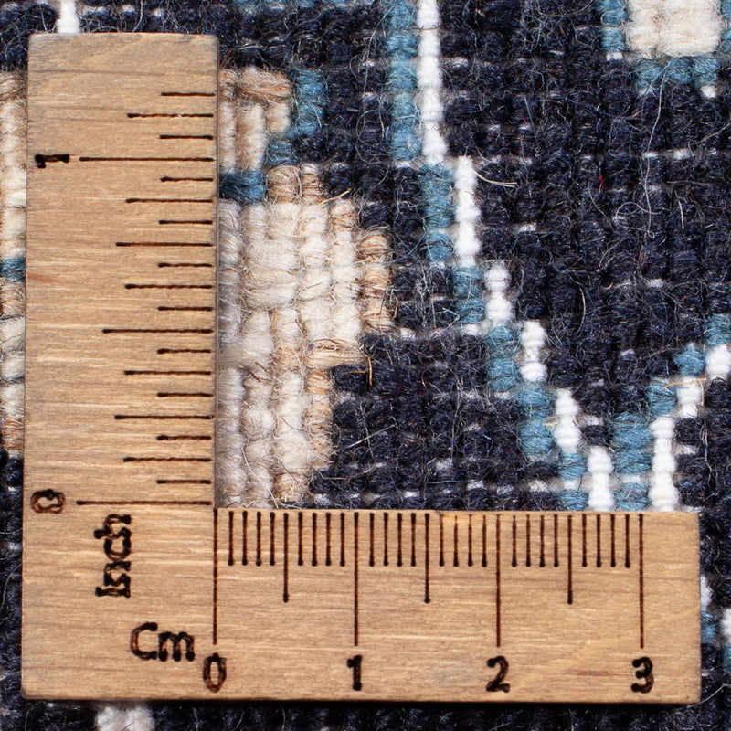 Perzisch tapijt - Nain - Koninklijk - 90 x 60 cm - donkerblauw