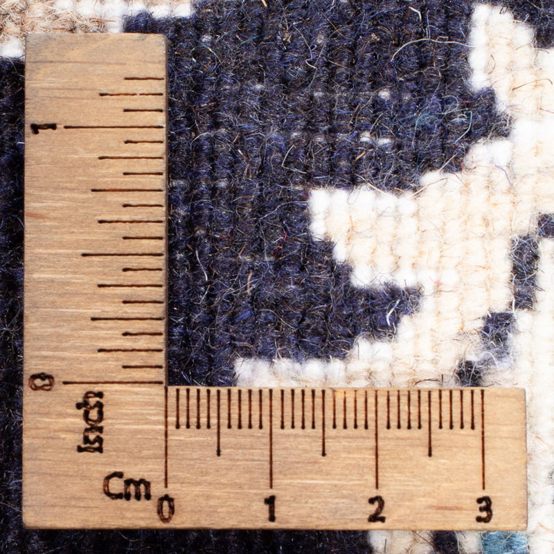 Perzisch tapijt - Nain - Koninklijk - 90 x 60 cm - donkerblauw