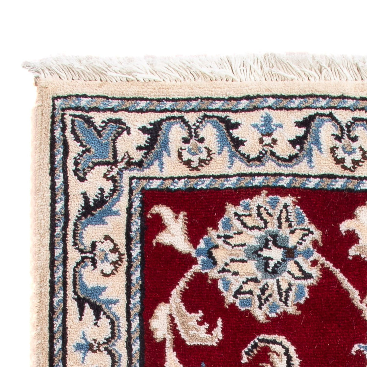 Perzisch tapijt - Nain - Koninklijk - 90 x 60 cm - rood