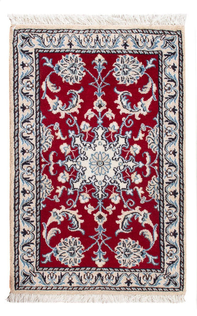 Nain - 9La Tapijt 60x90cm - Perzisch tapijt - rood