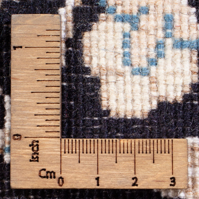 Perzisch tapijt - Nain - Koninklijk - 90 x 60 cm - donkerblauw