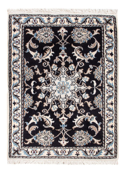 Nain - 9La Tapijt 60x90cm - Perzisch tapijt - donkerblauw