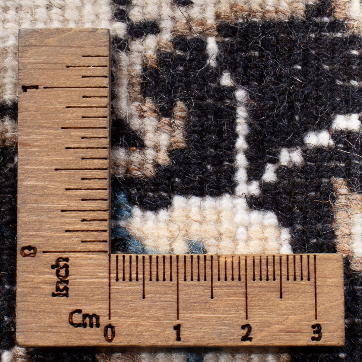 Perzisch tapijt - Nain - Koninklijk - 90 x 60 cm - donkerblauw