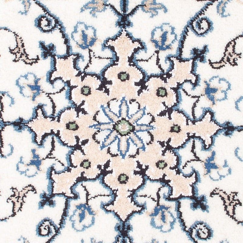 Perzisch tapijt - Nain - Koninklijk - 90 x 60 cm - crème