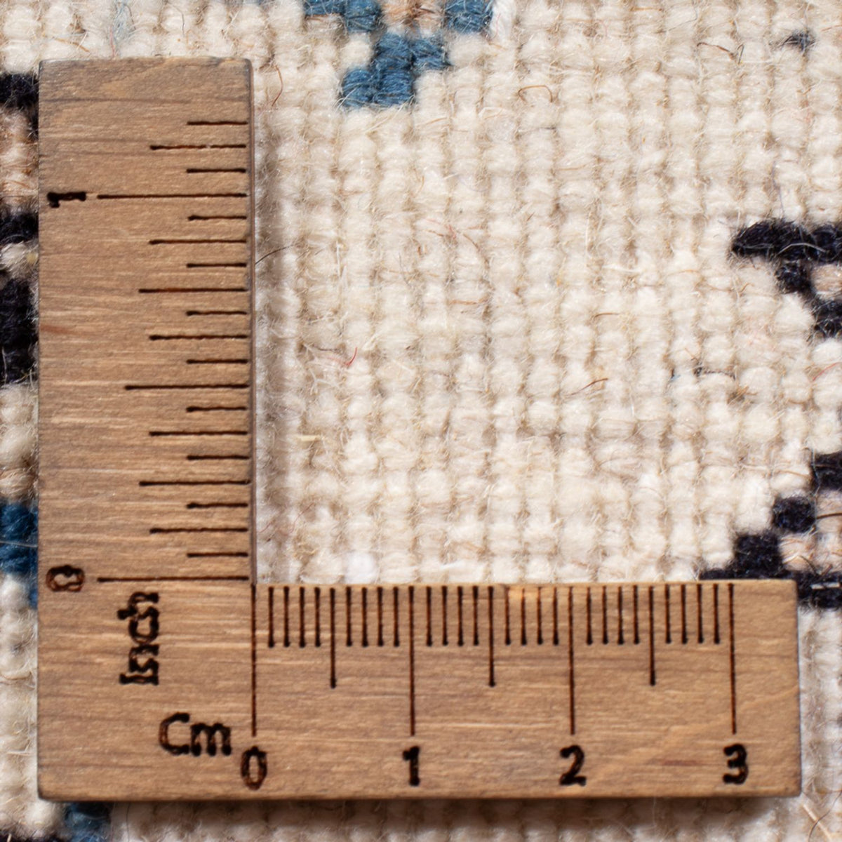 Perzisch tapijt - Nain - Koninklijk - 90 x 60 cm - crème