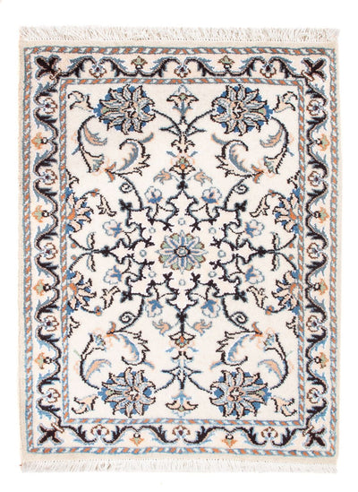 Nain - 9La Tapijt 60x90cm - Perzisch tapijt - crème