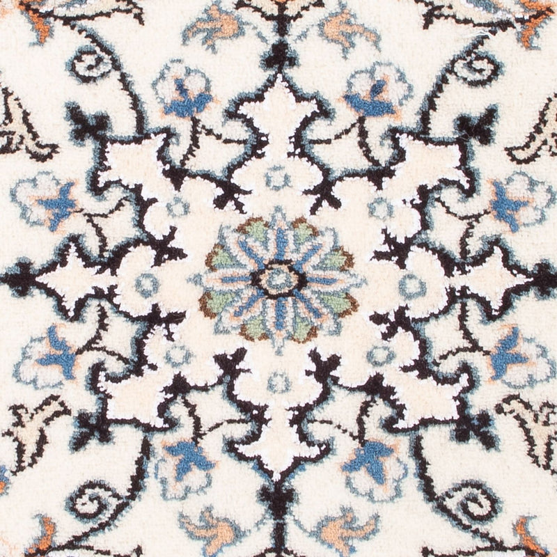 Perzisch tapijt - Nain - Koninklijk - 90 x 60 cm - crème