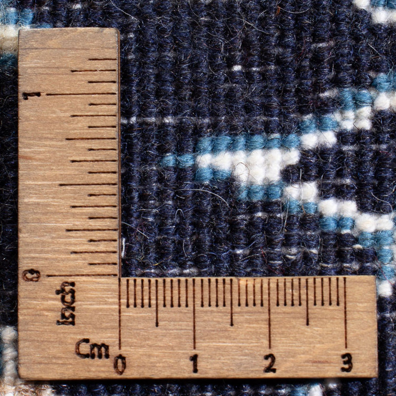 Perzisch tapijt - Nain - Koninklijk - 90 x 60 cm - donkerblauw