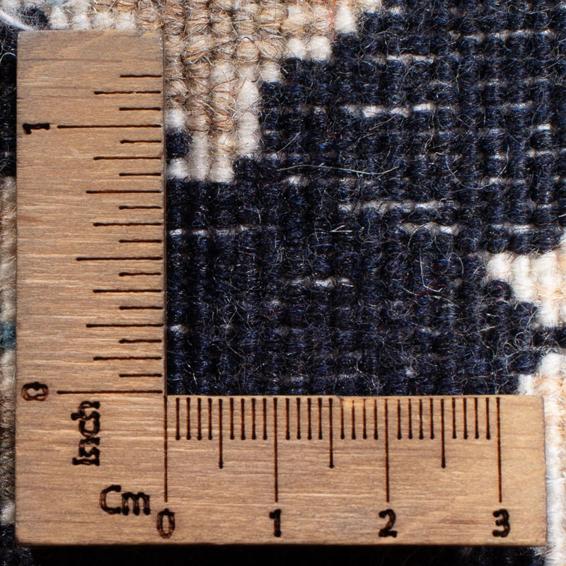 Perzisch tapijt - Nain - Koninklijk - 90 x 60 cm - donkerblauw