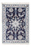 Perzisch tapijt - Nain - Koninklijk - 90 x 60 cm - donkerblauw