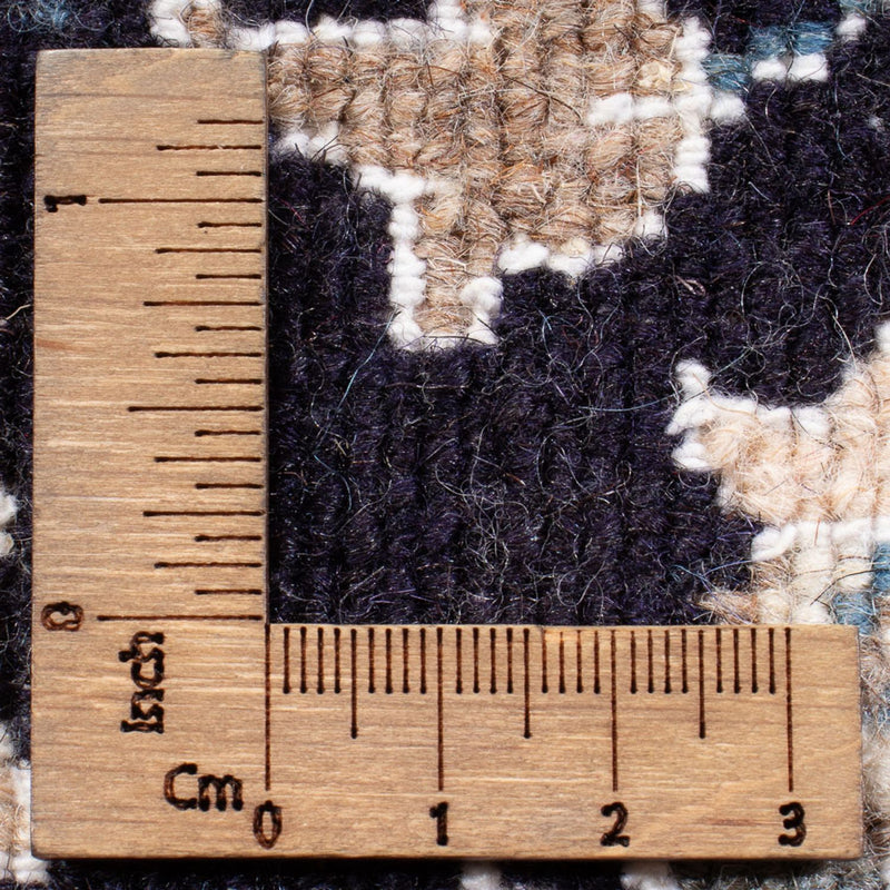 Perzisch tapijt - Nain - Koninklijk - 90 x 60 cm - donkerblauw