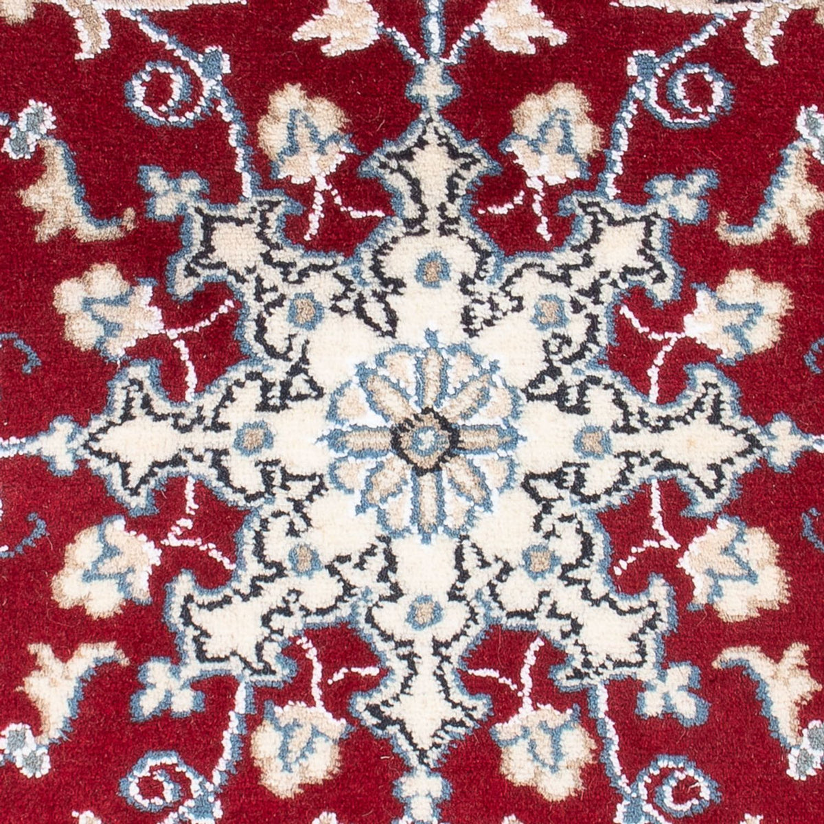 Perzisch tapijt - Nain - Koninklijk - 90 x 60 cm - rood