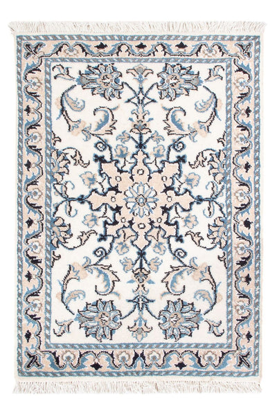 Nain - 9La Tapijt 60x90cm - Perzisch tapijt - crème