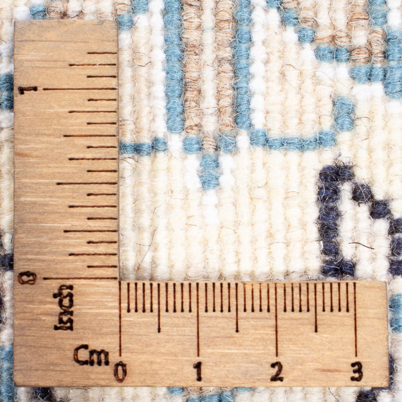 Perzisch tapijt - Nain - Koninklijk - 90 x 60 cm - donkerblauw