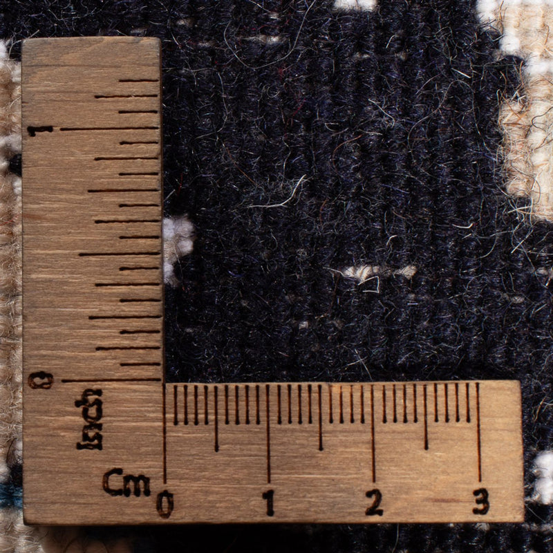 Perzisch tapijt - Nain - Koninklijk - 90 x 60 cm - donkerblauw