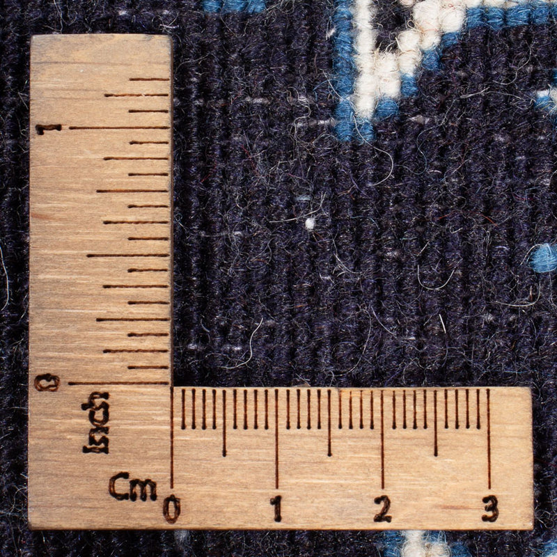 Perzisch tapijt - Nain - Koninklijk - 60 x 40 cm - donkerblauw