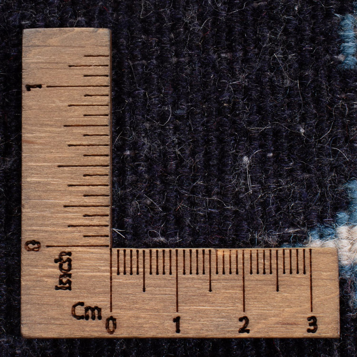 Perzisch tapijt - Nain - Koninklijk - 60 x 40 cm - donkerblauw