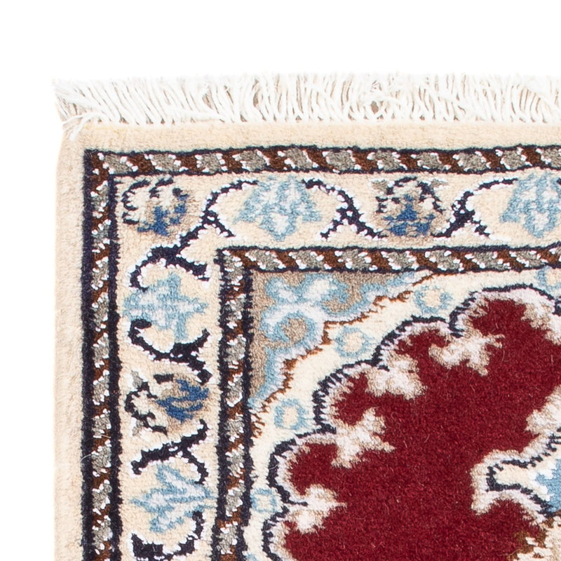 Perzisch tapijt - Nain - Koninklijk - 60 x 40 cm - rood