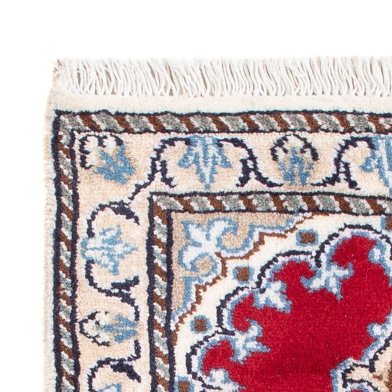 Perzisch tapijt - Nain - Koninklijk - 60 x 40 cm - rood