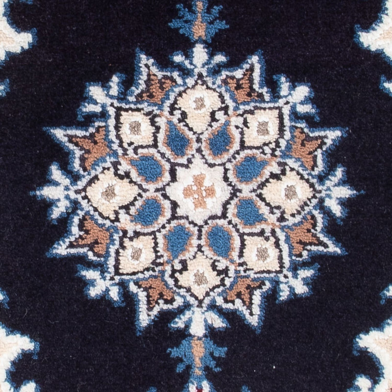 Perzisch tapijt - Nain - Koninklijk - 60 x 40 cm - donkerblauw