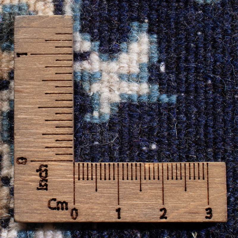 Perzisch tapijt - Nain - Koninklijk - 60 x 40 cm - donkerblauw