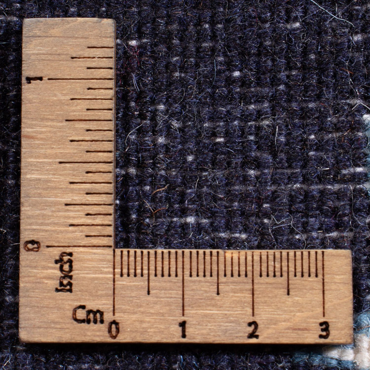 Perzisch tapijt - Nain - Koninklijk - 60 x 40 cm - donkerblauw