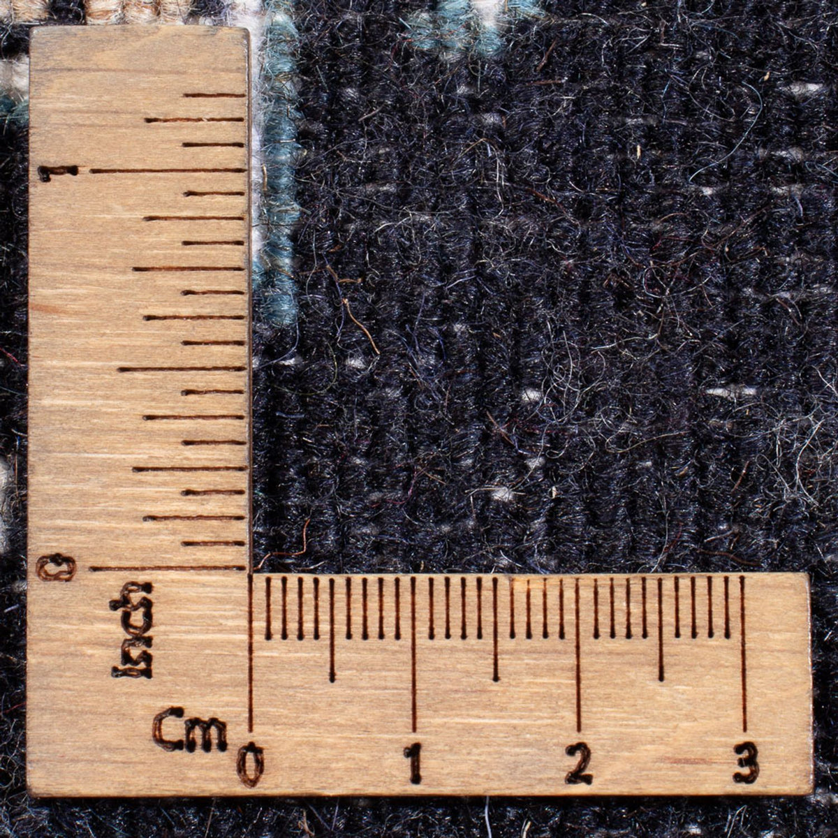 Perzisch tapijt - Nain - Koninklijk - 60 x 40 cm - donkerblauw