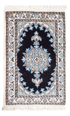 Nain - 9La Tapijt 40x60cm - Perzisch tapijt - Rechthoekig / Donkerblauw / 40 x 60 cm Rechthoekig