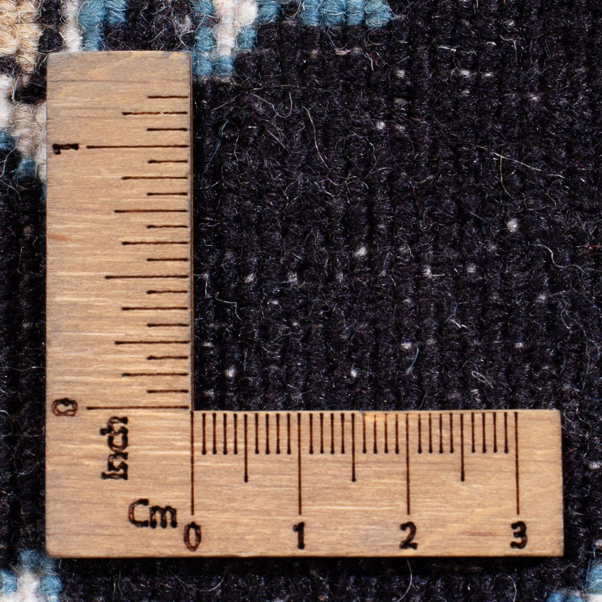 Perzisch tapijt - Nain - Koninklijk - 60 x 40 cm - donkerblauw