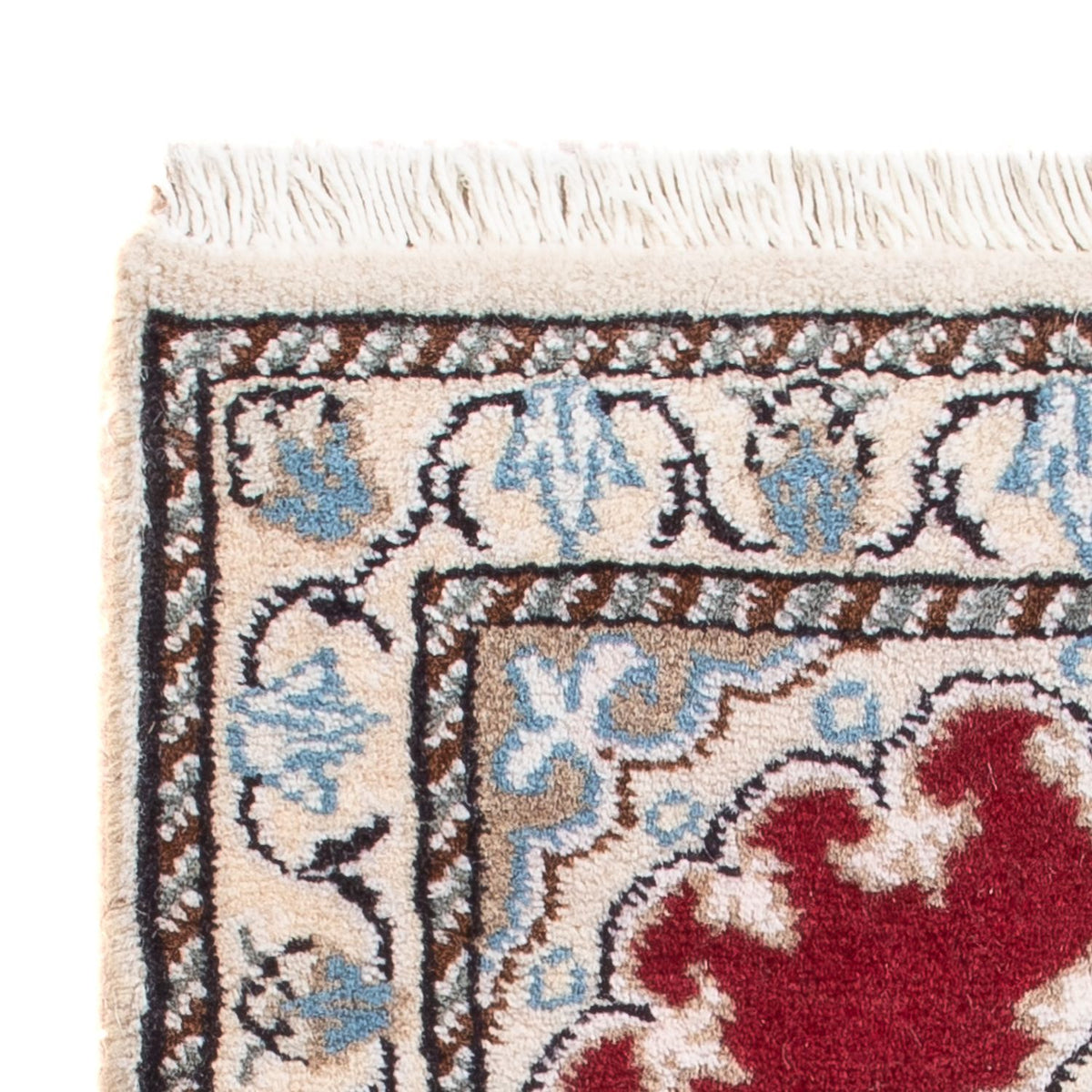 Perzisch tapijt - Nain - Koninklijk - 60 x 40 cm - rood