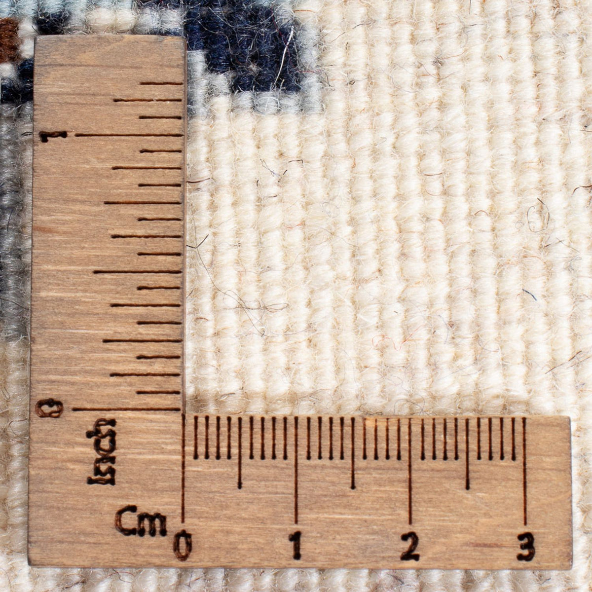 Perzisch tapijt - Nain - Koninklijk - 60 x 40 cm - crème