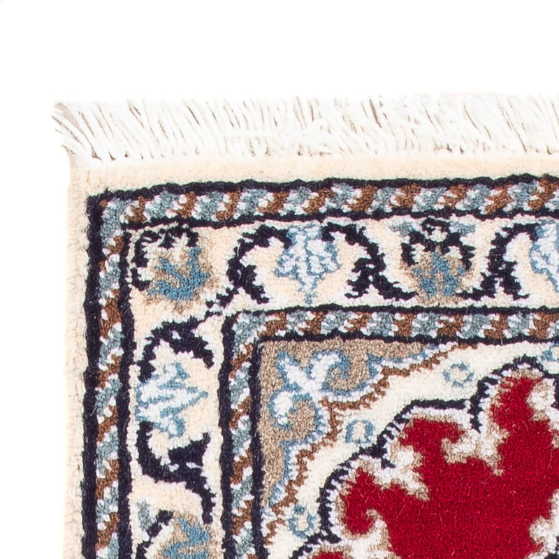 Perzisch tapijt - Nain - Koninklijk - 60 x 40 cm - rood