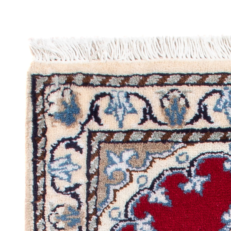 Perzisch tapijt - Nain - Koninklijk - 60 x 40 cm - rood