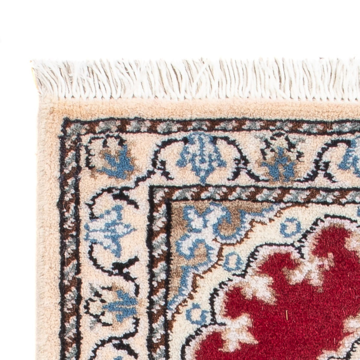 Perzisch tapijt - Nain - Koninklijk - 60 x 40 cm - rood