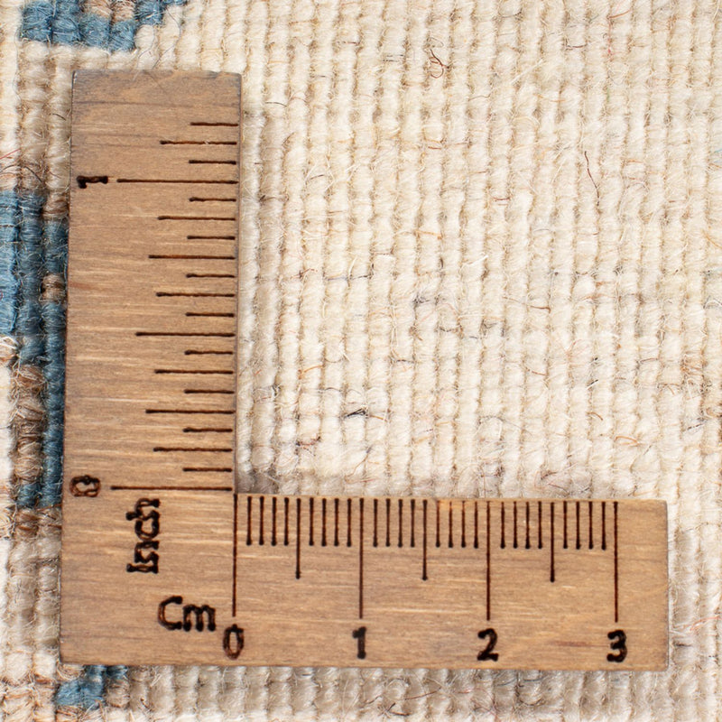 Loper Perzisch tapijt - Nain - 400 x 80 cm - zilver